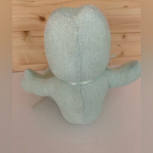 VINTAGE Bantam Collection Terry Cloth MY FIRST FROG Plush Rattle Baby Toy - Picture 6 of 10